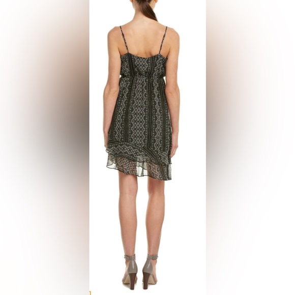 BCBGeneration Faux-wrap Ruffle Skirt Dress - Black- LIKE NEW!! -Size Small - Picture 3 of 16